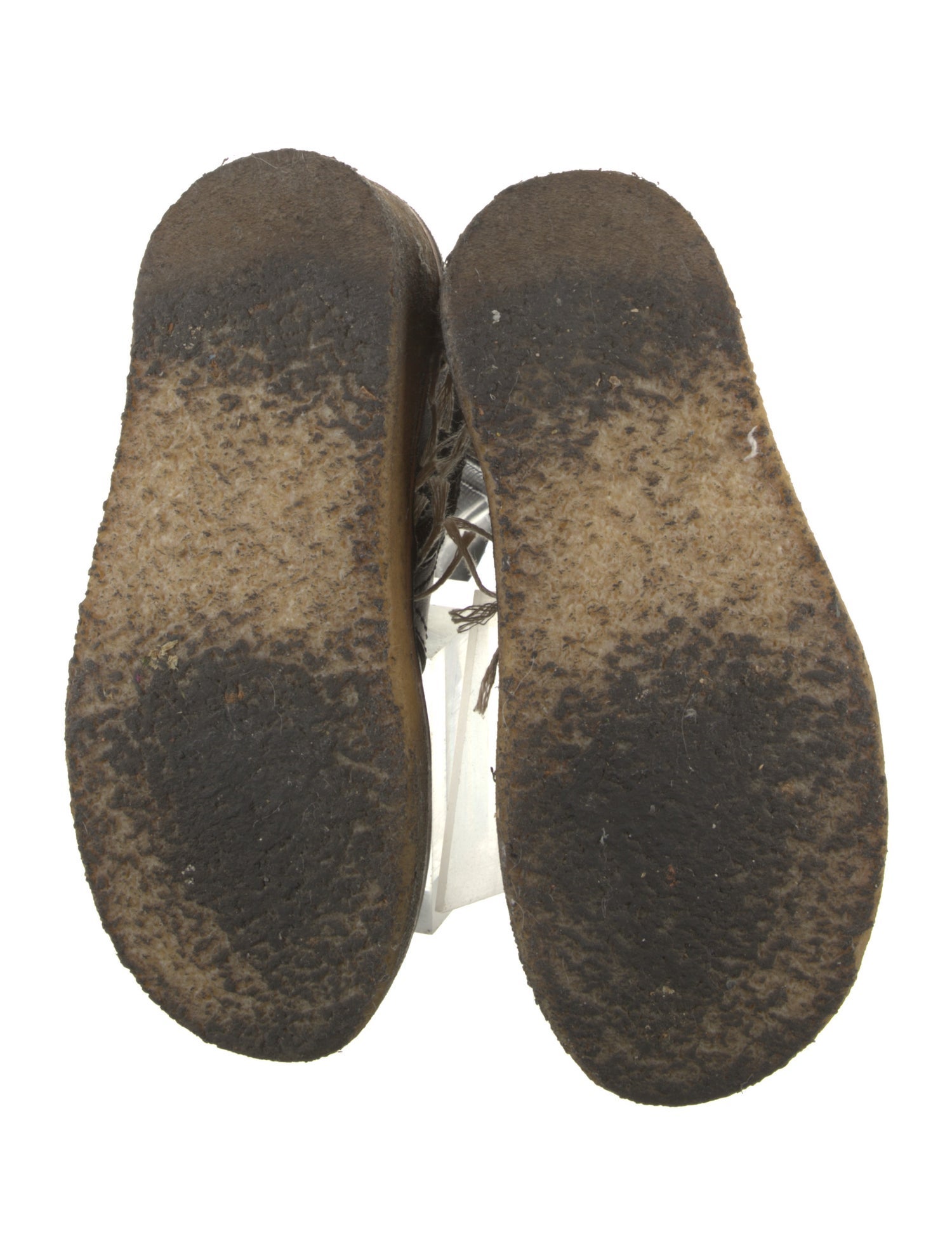 Acne Studios Leather Whipstitch Trim Riding Boots